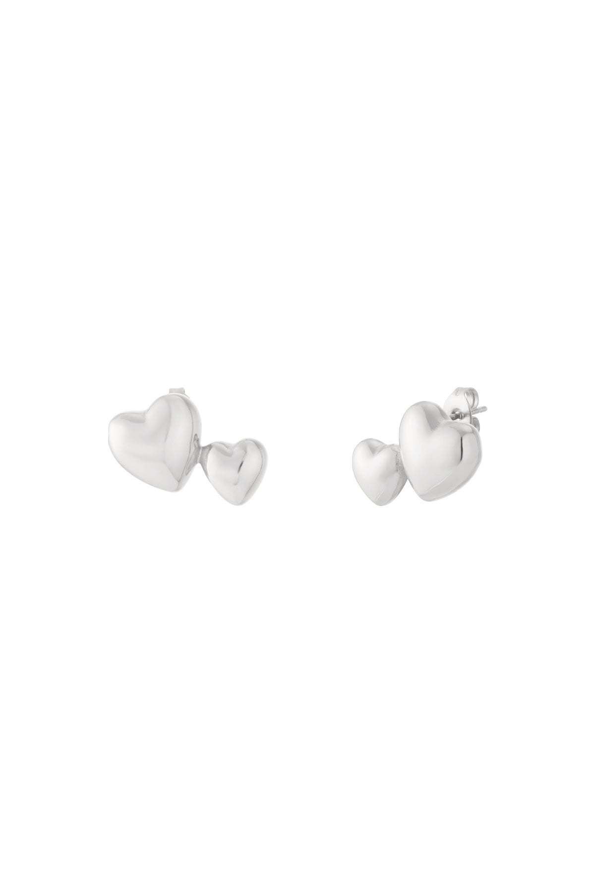 Twin Hearts Earrings